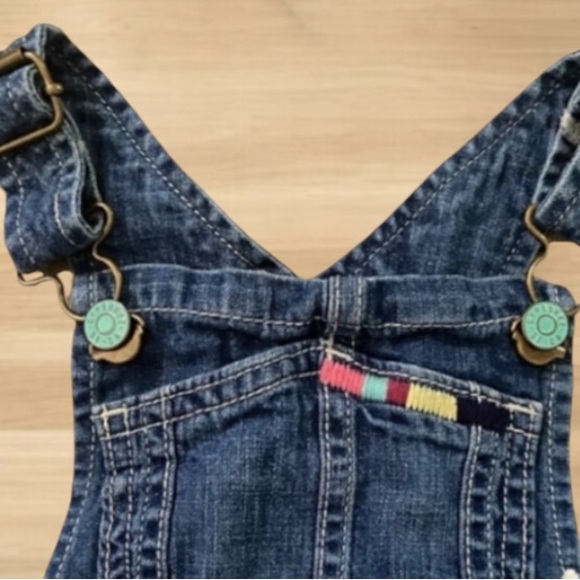 Gymboree Baby Denim Overall Dress Paint Splatter
Size 18-24 Months - Picture 9 of 10